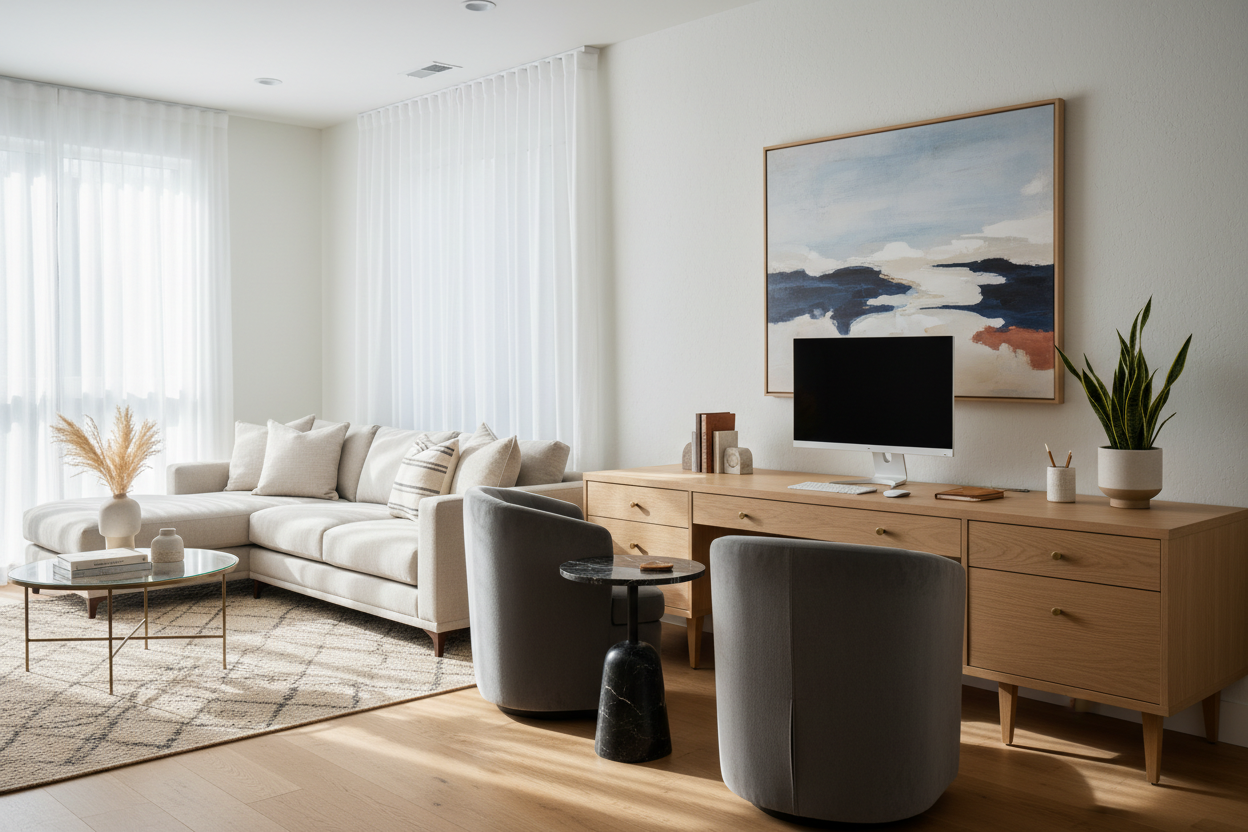 Nice Home Office Styling: Stop Buying Desks Until You Read This