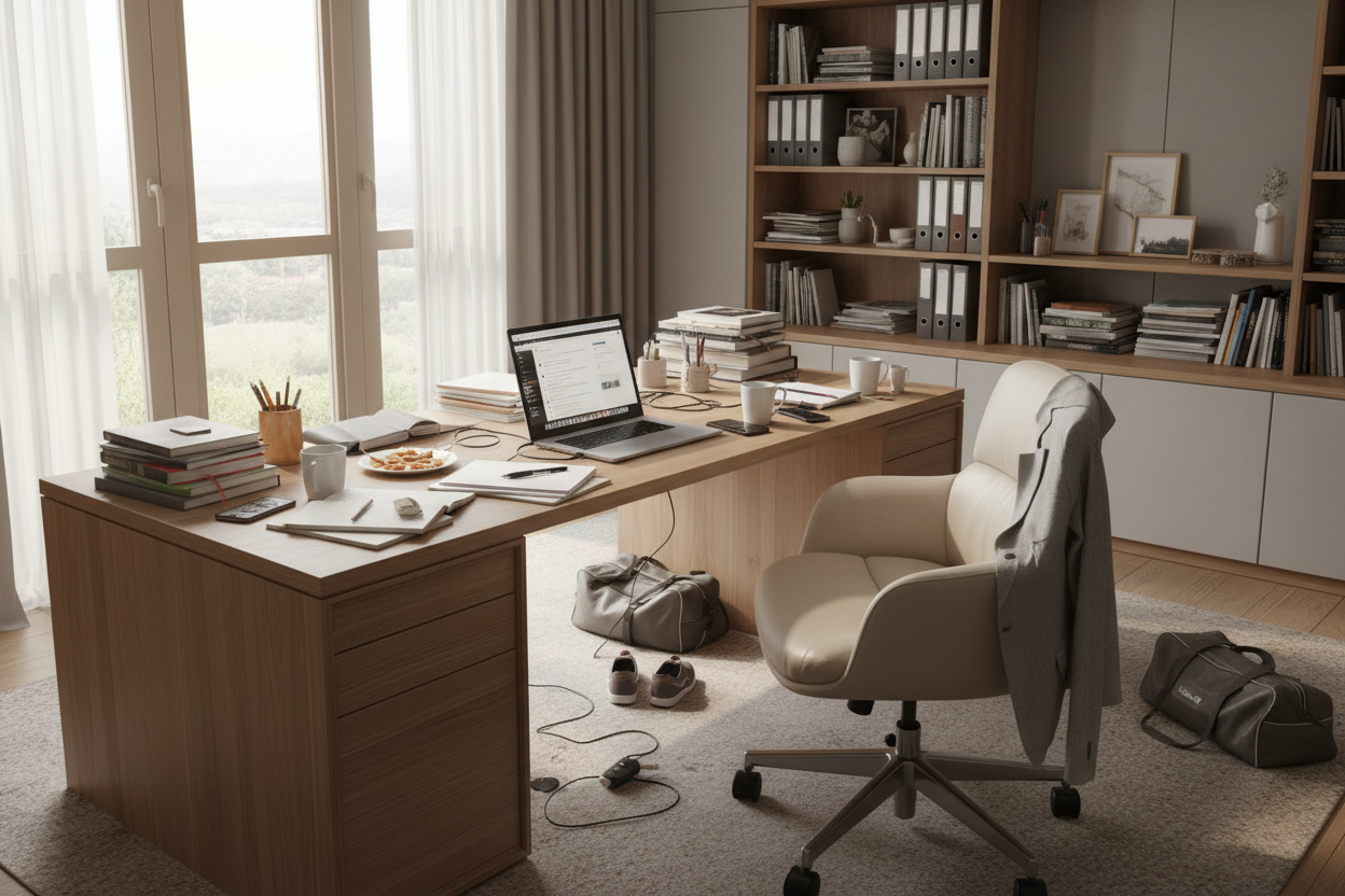 Desk Layout for Office: The Mistake Ruining Your Focus