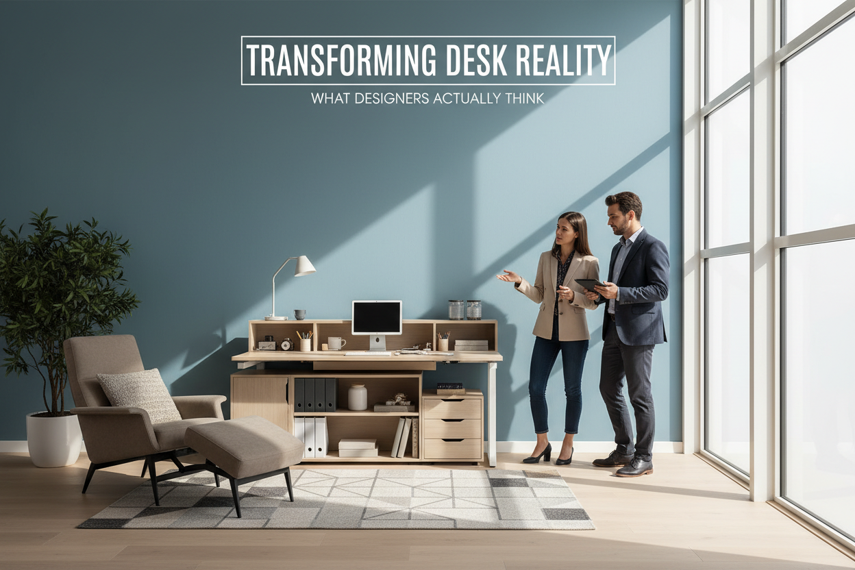 Transforming Desk Reality: What Designers Actually Think
