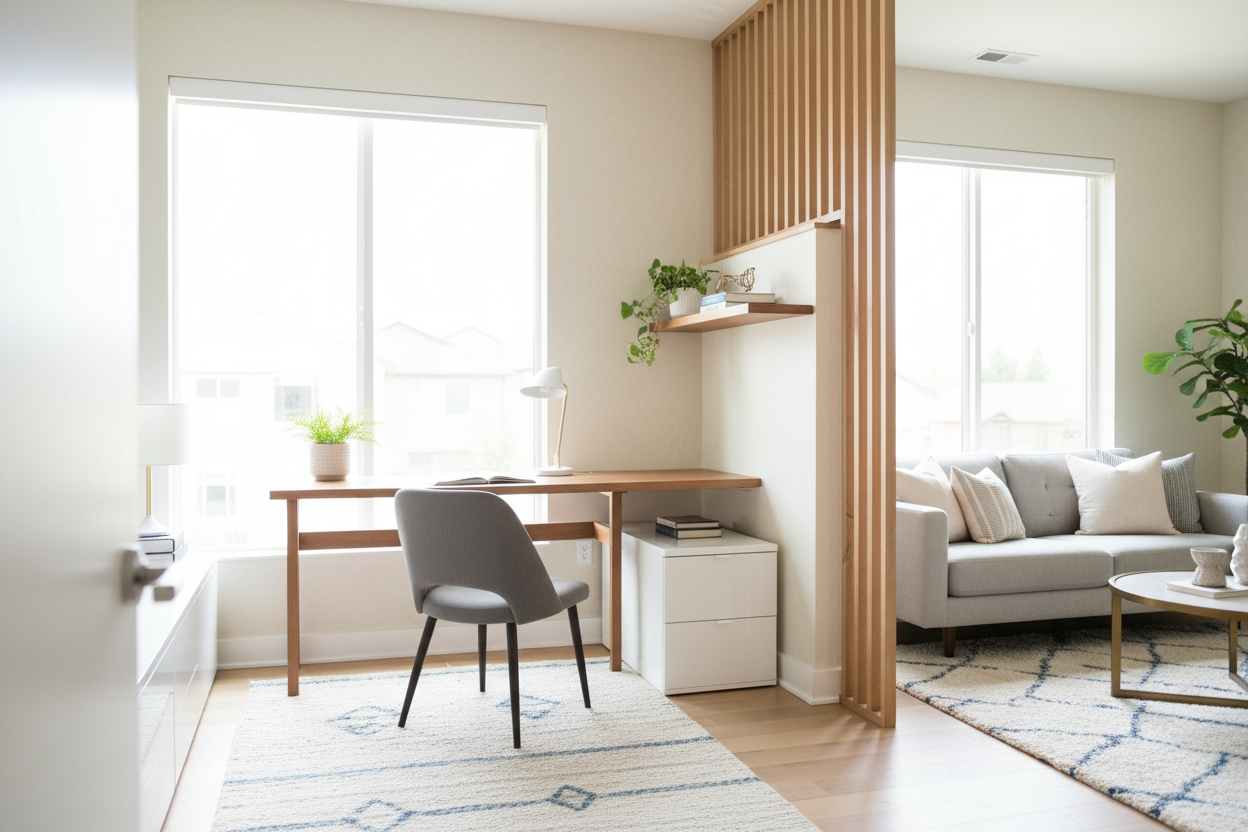 Create a Home Office Space That Doesn't Ruin Your Room