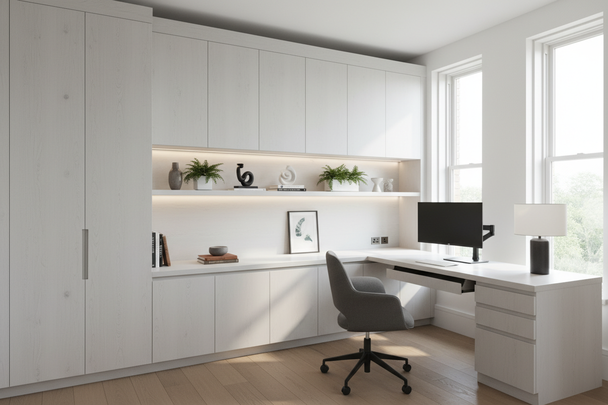 Custom Built In Desk and Cabinets: Is the Investment Worth It?