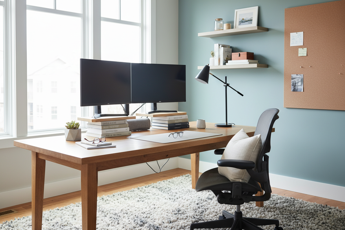 How to Improve Your Desk Without Buying All New Furniture