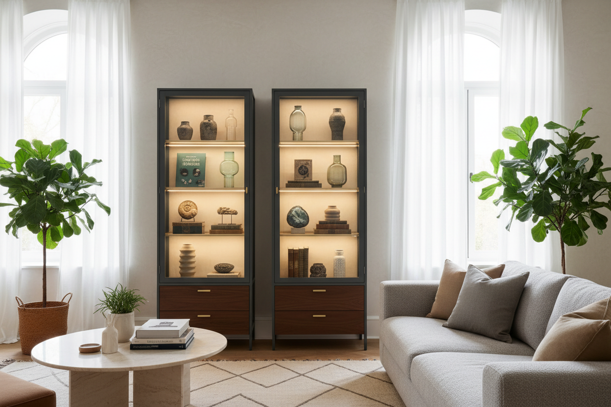 IKEA Display Cabinets: A Designer's Guide to High-End Styling