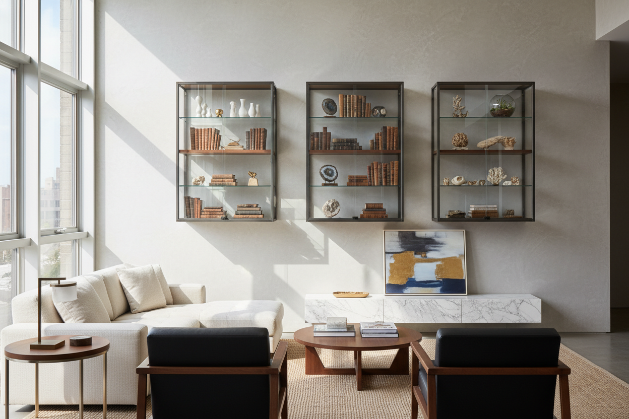 Wall Hanging Display Cabinets: How to Style Them Like a Pro