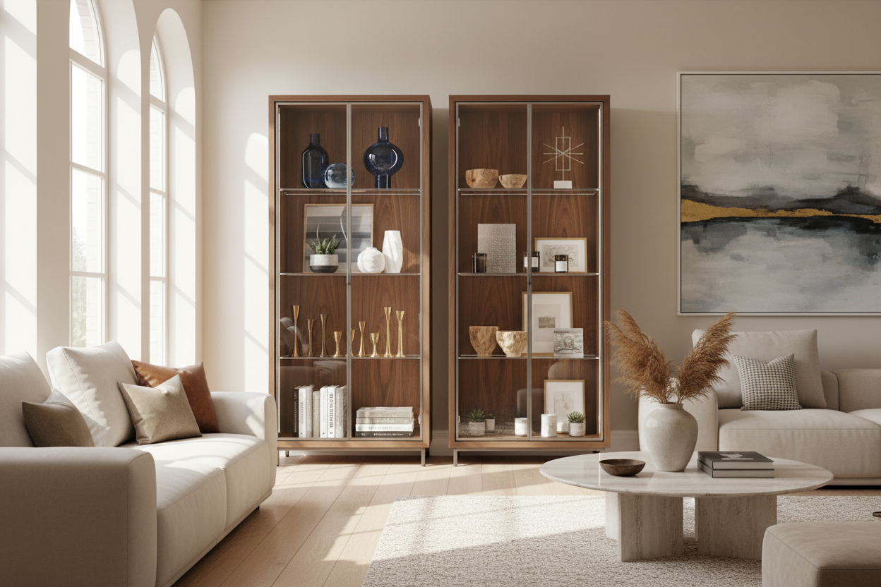How to Style Commercial Display Cabinets for a High-End Look