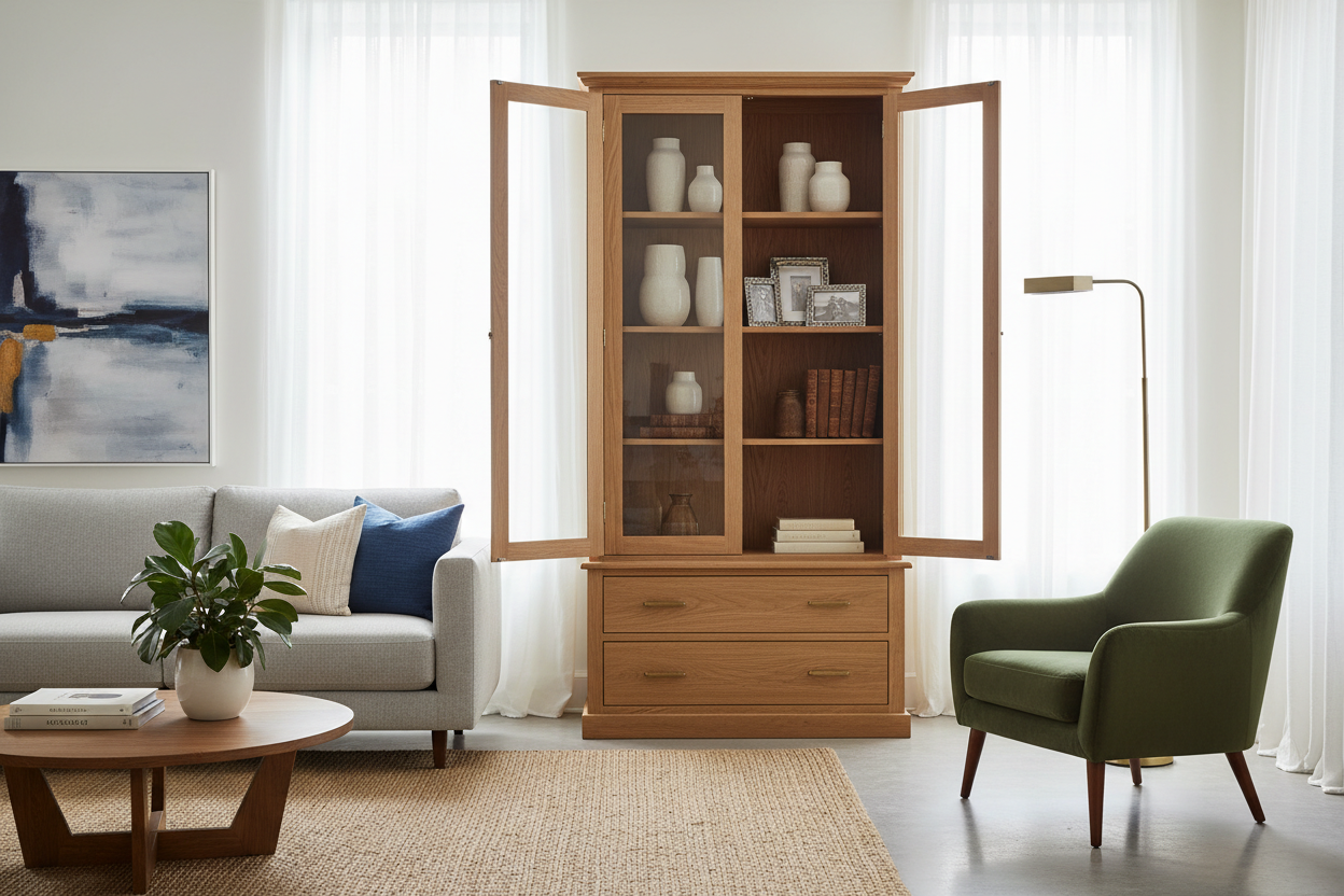 Is a Solid Oak Display Cabinet Worth the Investment?