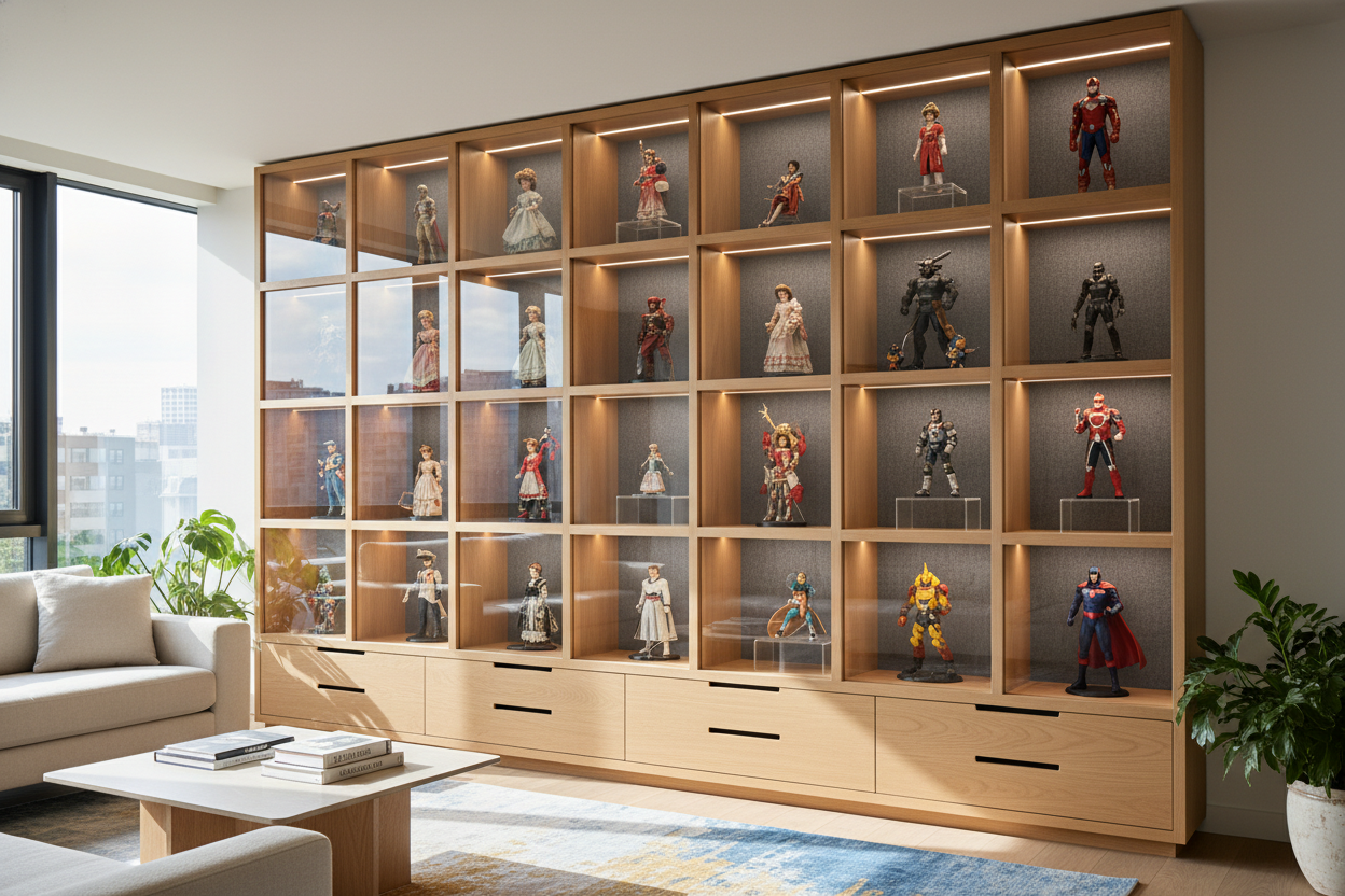 Display Cabinet for Figurines: How to Avoid the Cluttered Look