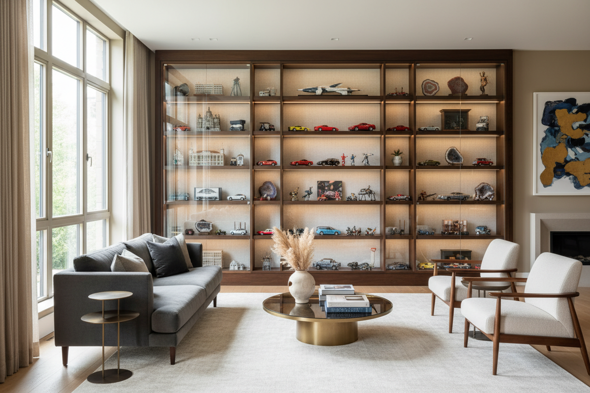 Display Cabinet for Models: How to Style Without Looking Tacky