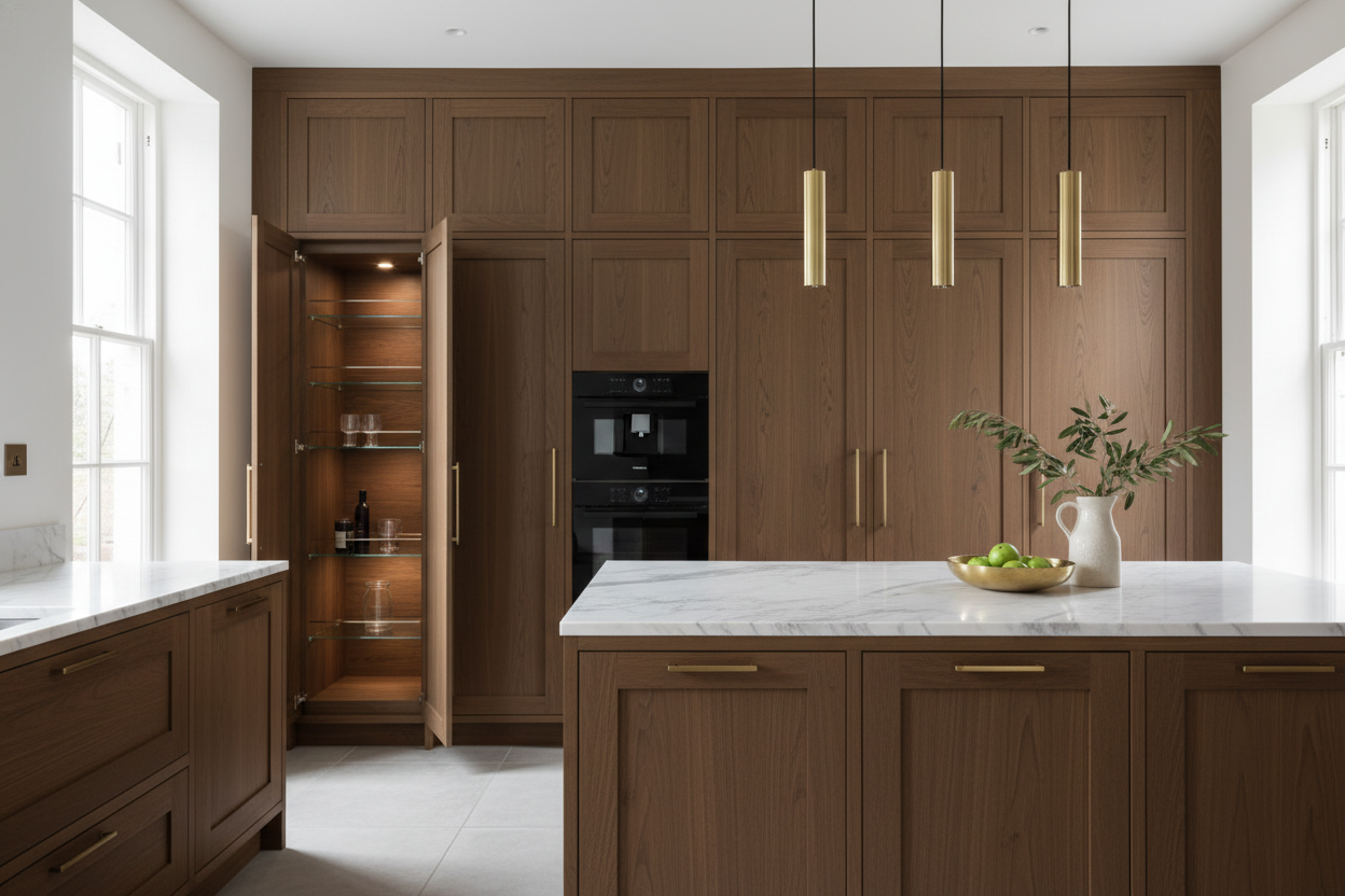 Tall Kitchen Cabinet Ideas: The Secret to High-End Storage