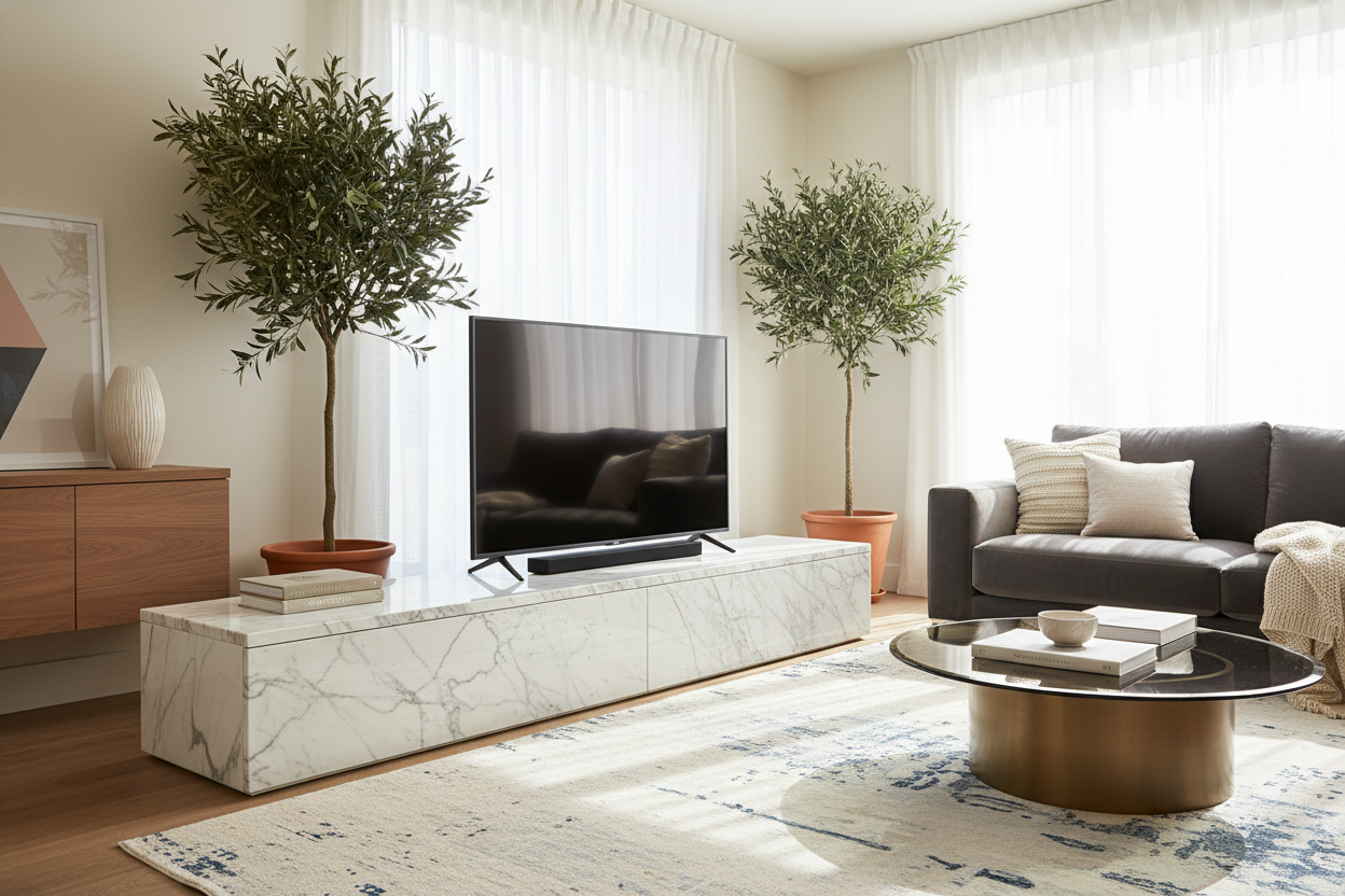 Marble TV Stand Reality Check: What Designers Think