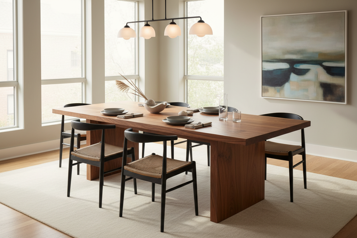 Is a Modern Wooden Dining Table Right for Your Home? Here’s How to Choose