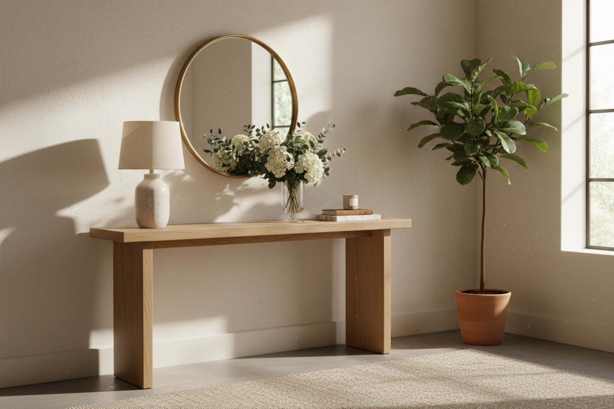 Making an Entrance: How to Choose the Perfect Table for Your Foyer