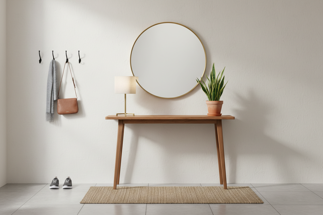 Making the Most of Small Foyers: The Guide to the 36-Inch Console