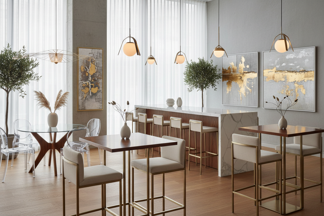 Modern Tall Kitchen and Dining Tables That Elevate Your Space