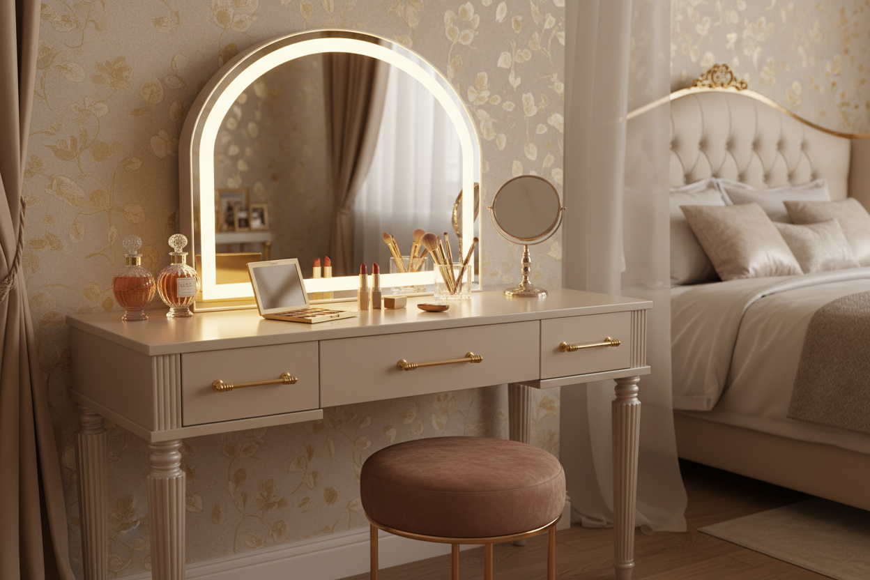 More Than a Mirror: Why a Truly Luxurious Makeup Vanity Transforms Your Routine