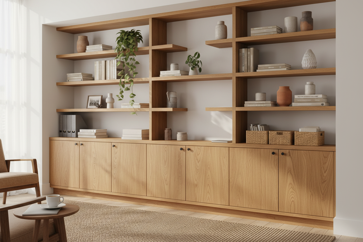 Reclaiming Your Space: The Art of Mixing Cabinets & Shelving for Maximum Storage