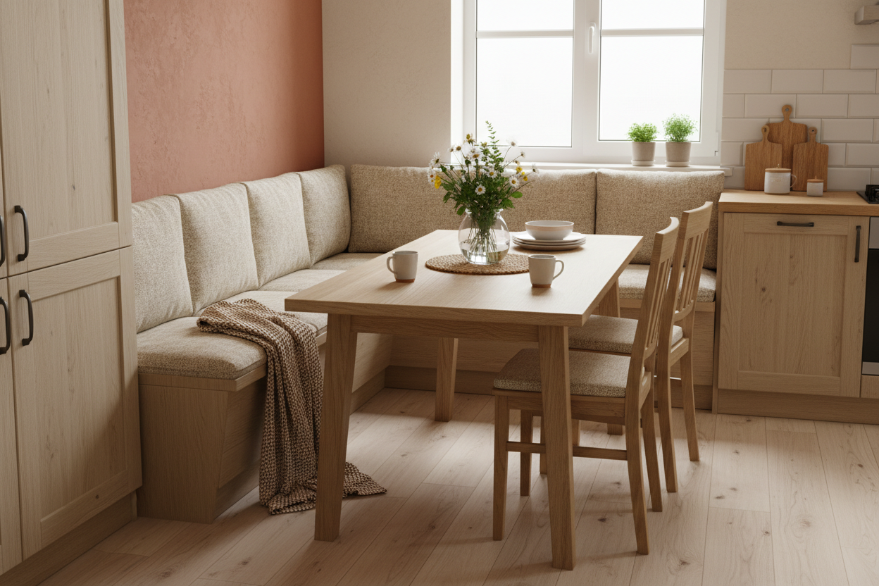 Smart Ideas for Choosing a Corner Kitchen Table with Bench