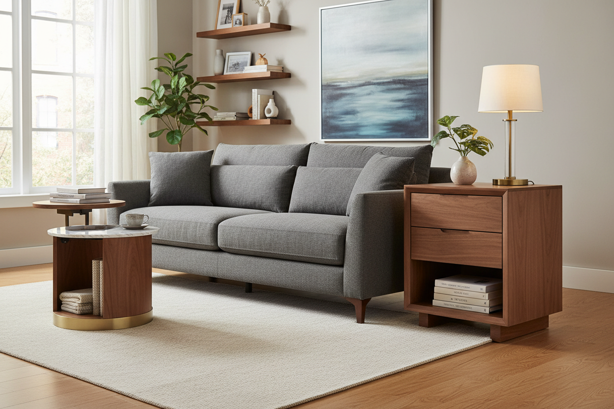 Smart Storage Solutions with Stylish End and Side Tables for Your Home