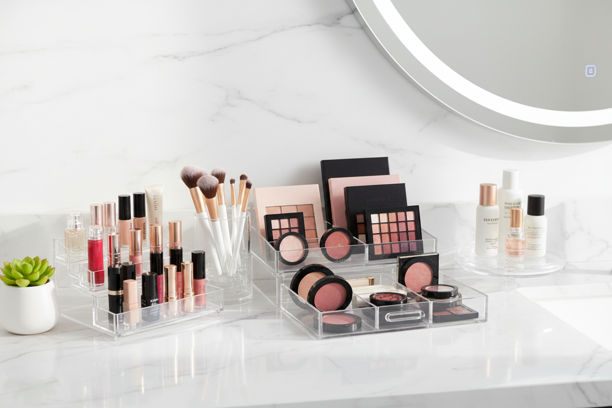 Smart Tips for Organizing Makeup in Your Bathroom