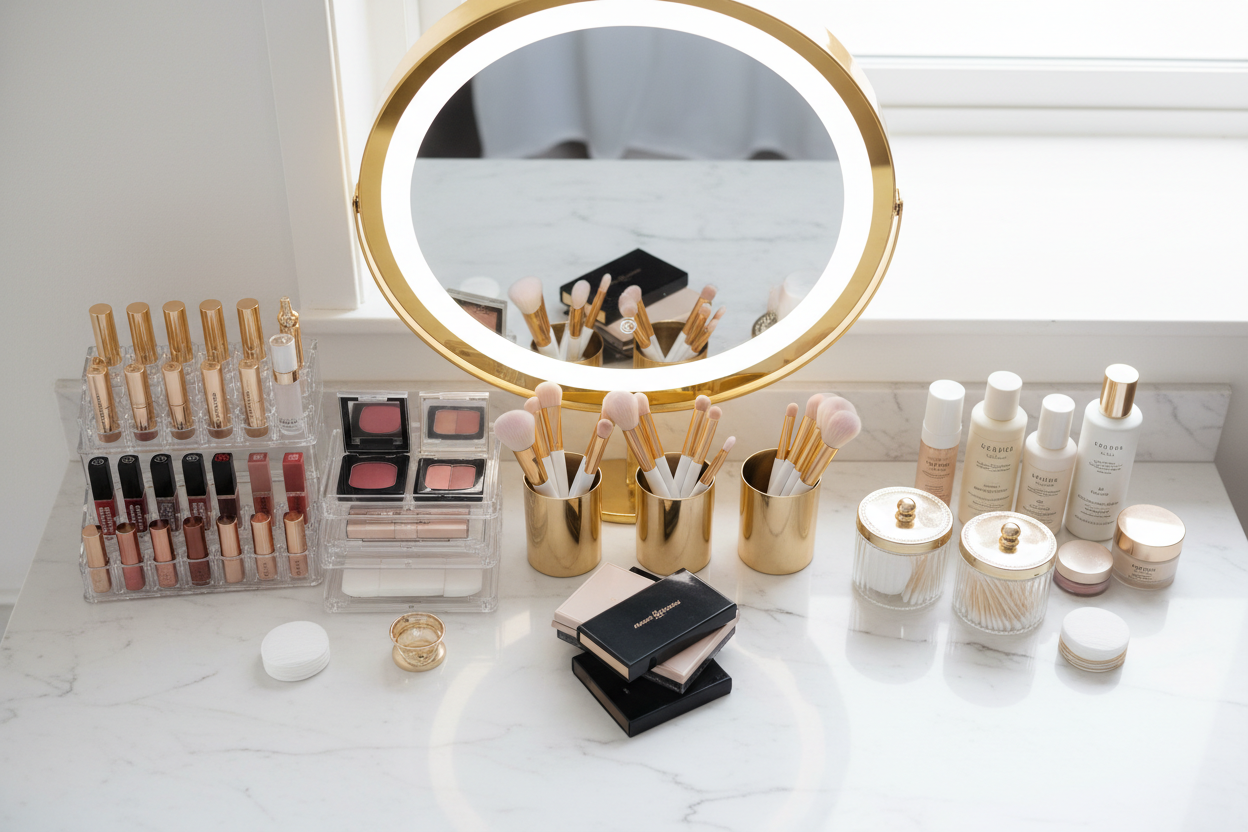 Smart Tips for Organizing Your Makeup Vanity Like a Pro