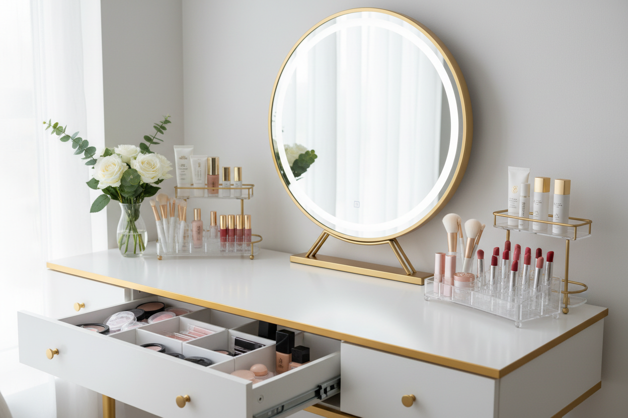 Smart Ways to Organize Your Makeup Vanity for Everyday Ease