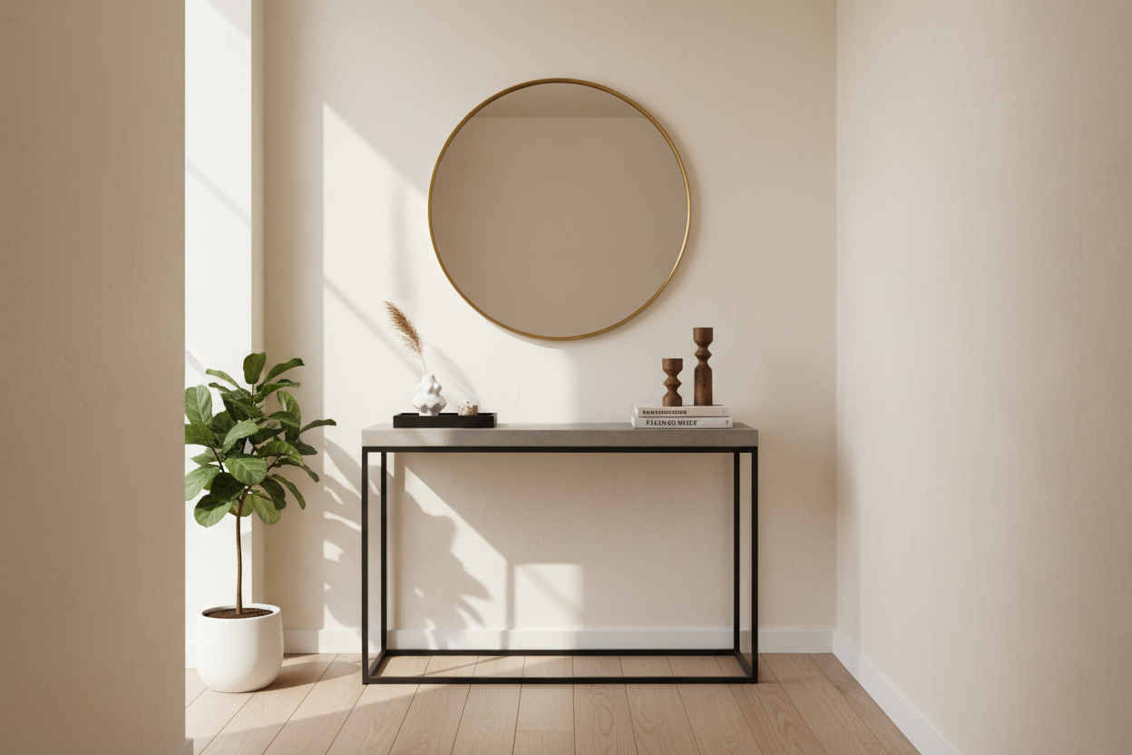 Squeezing Style into Tight Spaces: How to Choose the Perfect Slim Console for Your Hallway