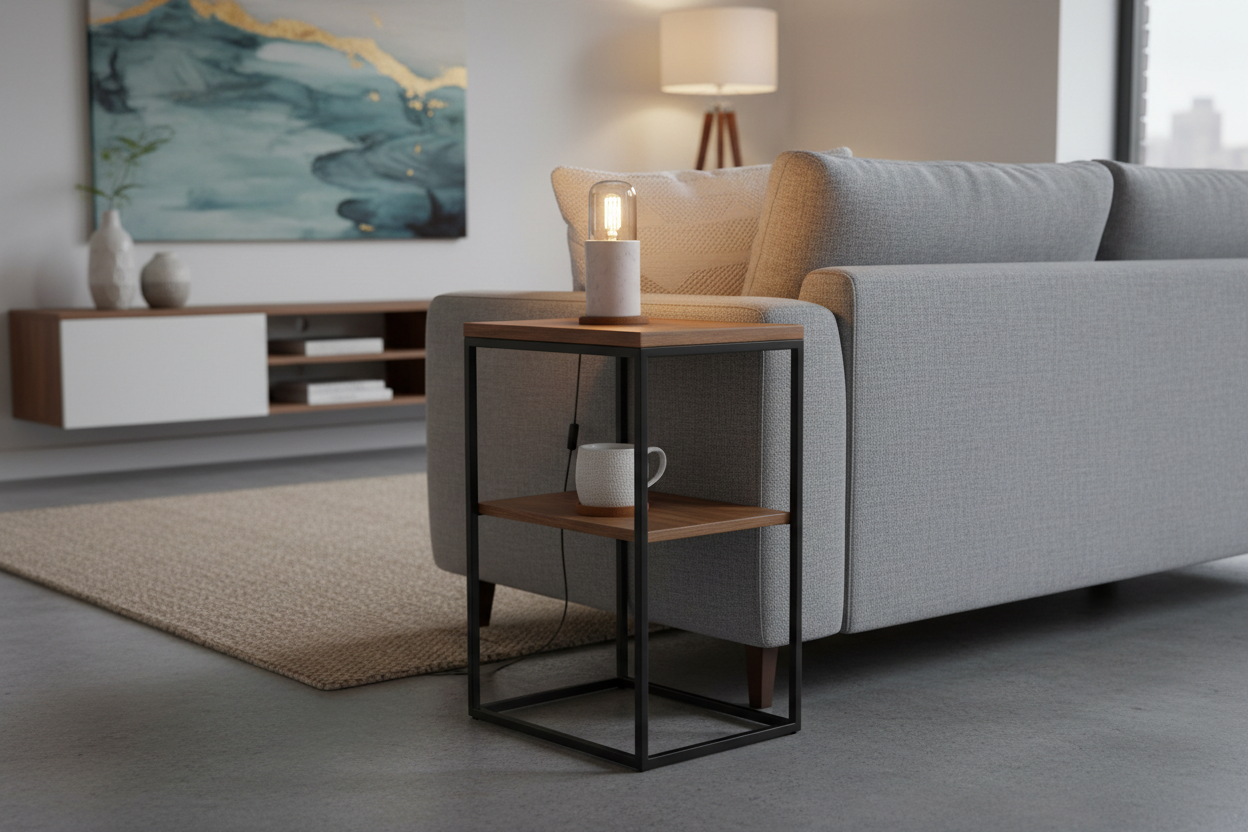 Squeezing Style into Tight Spaces: The Magic of the Slim Side Table