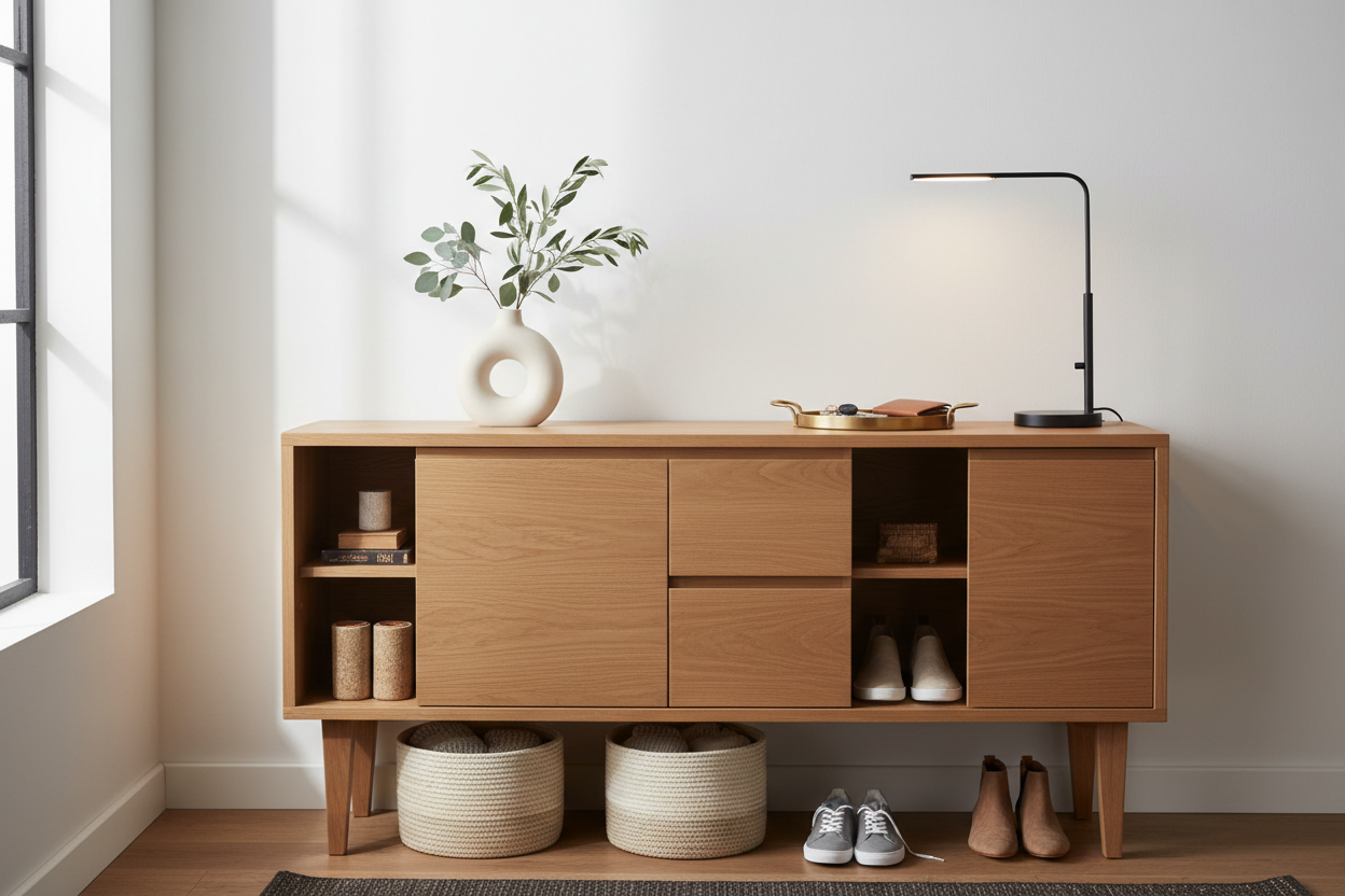 Stop the Clutter: Finding the Perfect Entryway Cabinet Table for Your Home