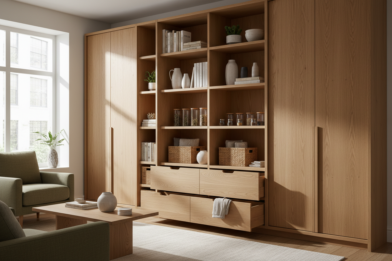 Taming the Chaos: Why Wood Storage Cabinets Are the Ultimate Organization Hack