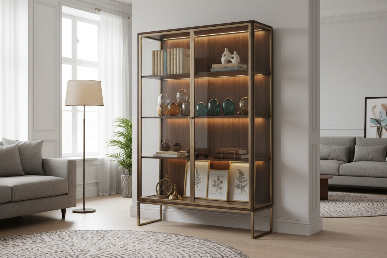 The Art of Display: Choosing the Perfect Glass Door Cabinet for Your Home