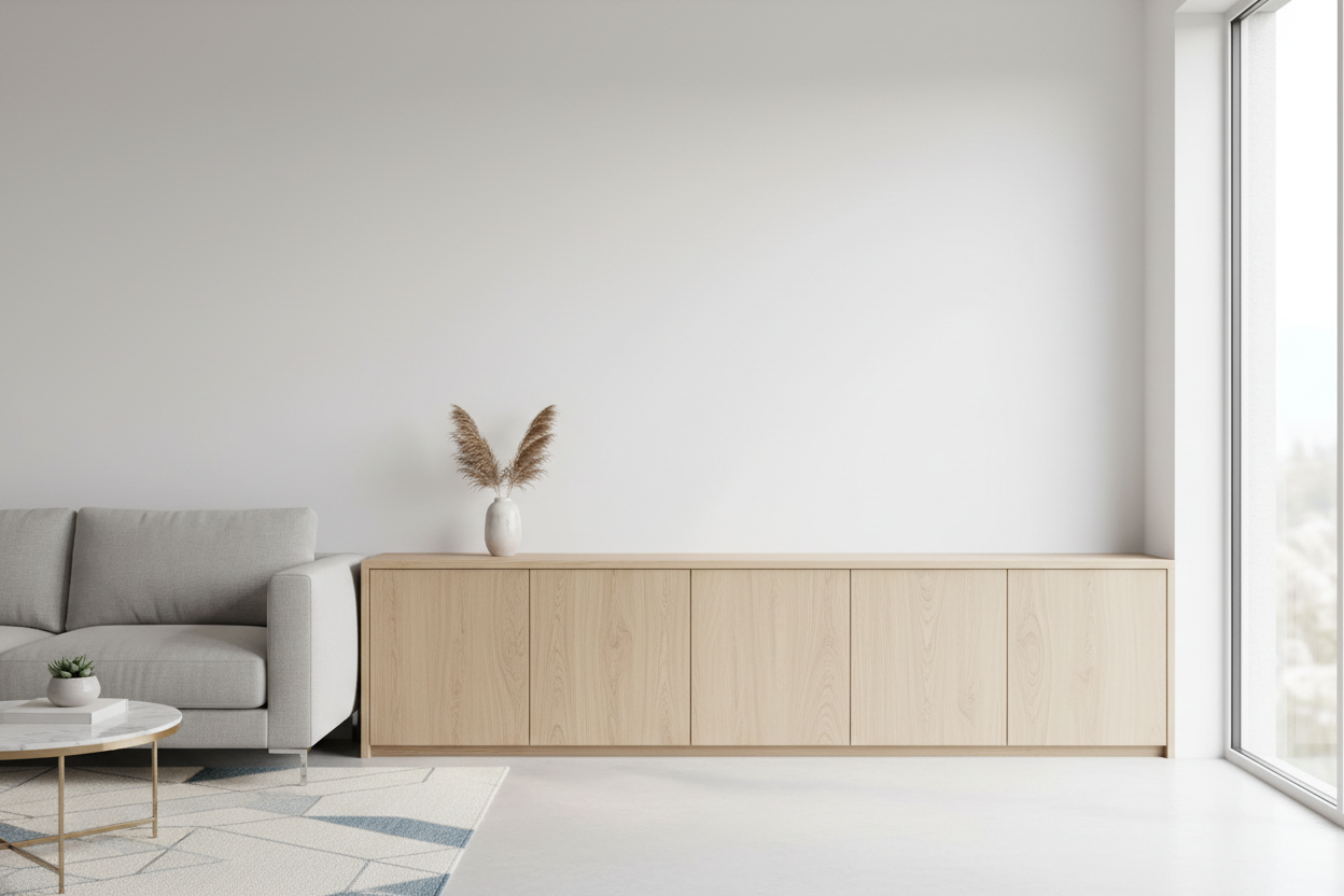 The Clutter Cure: Why a Low Bookshelf with Doors is the Storage Hero You Need