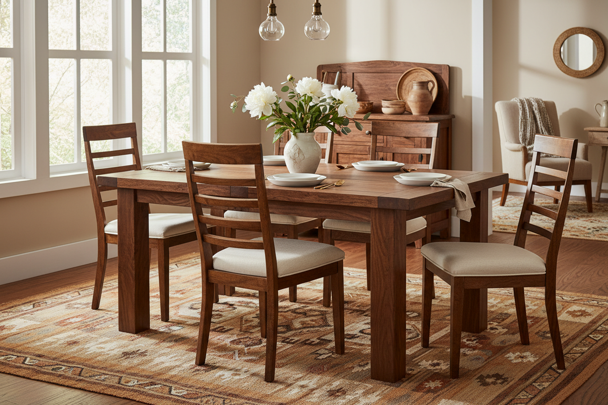 The Heart of the Home: How to Select a Wood Dining Set That Actually Lasts