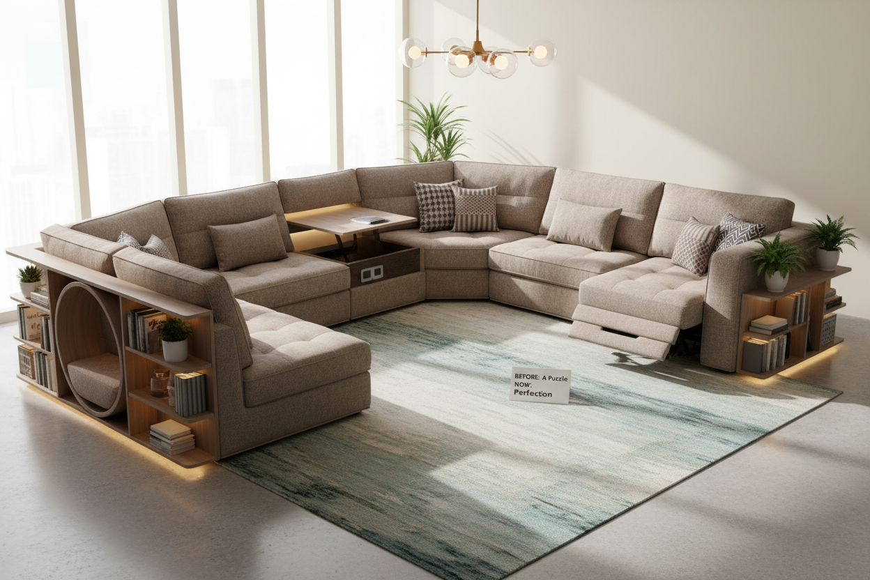 The Surprisingly Perfect Furniture Piece That Saved My Awkward Living Room