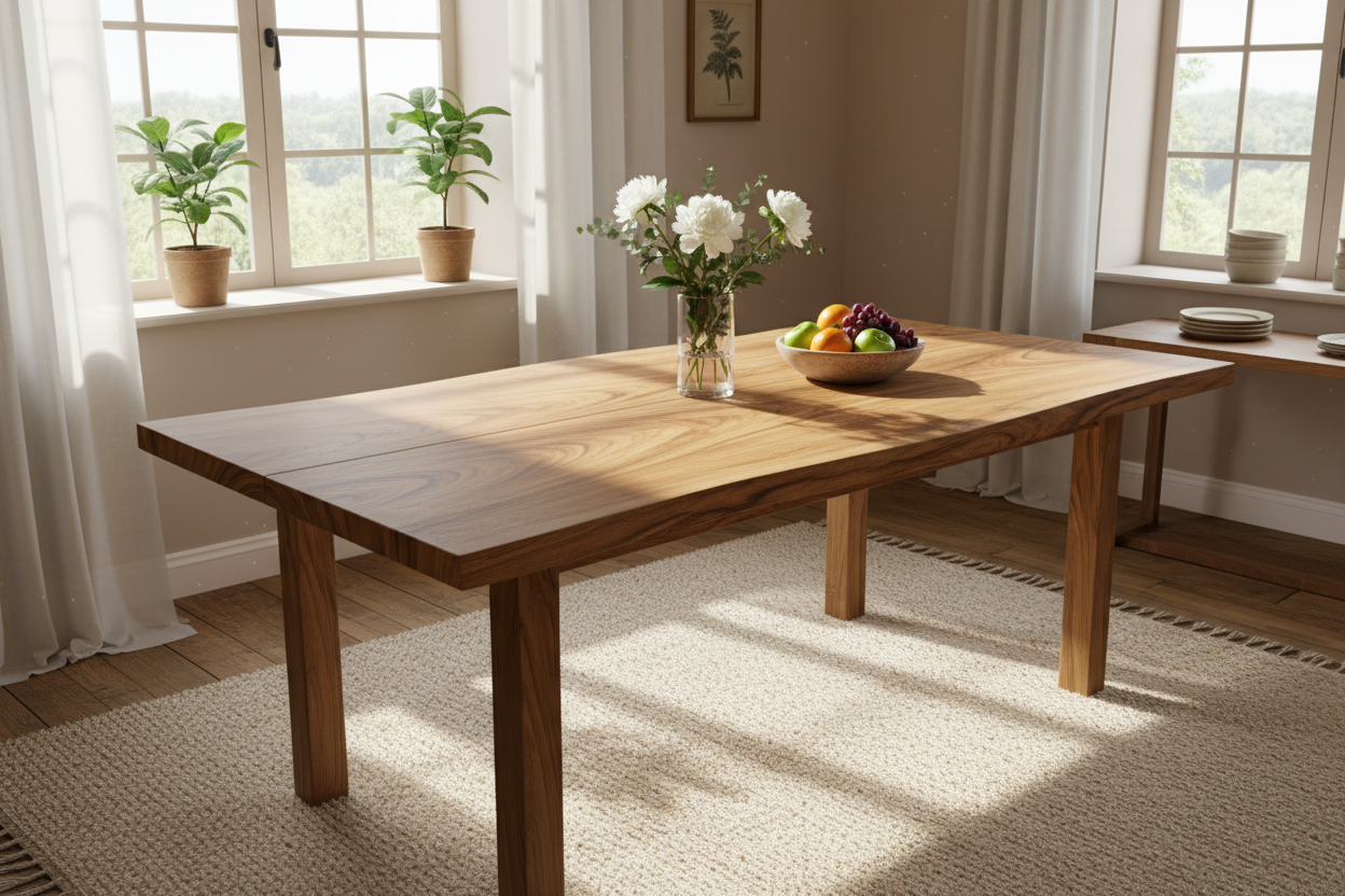 The Unsung Hero of the Home: Why a Simple Wood Dining Table Belongs in Your Space
