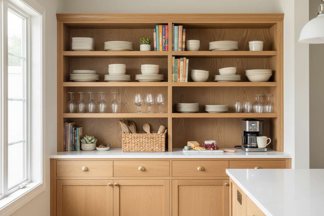 Why a Kitchen Pantry Buffet Hutch Might Be the Storage Solution You've Been Missing