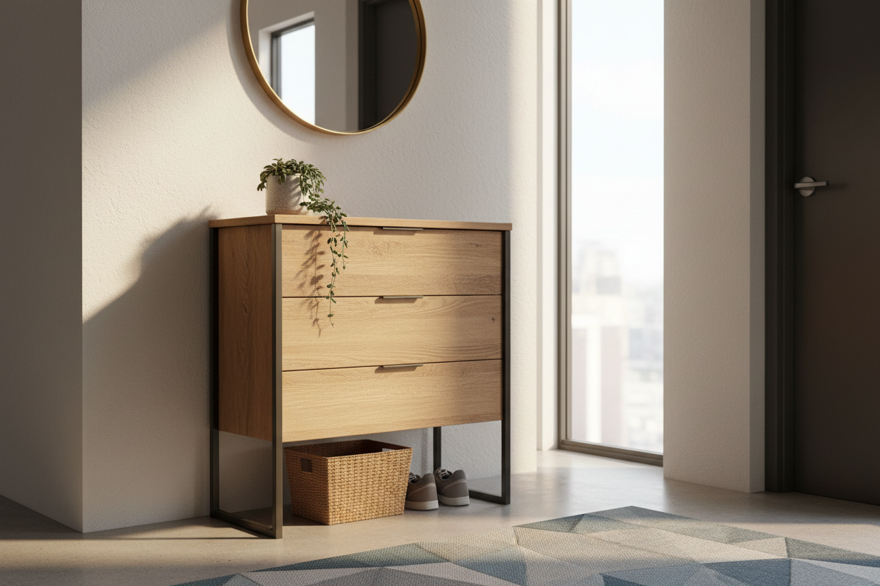 Why a Narrow Side Table with Drawers Might Be the Perfect Solution for Your Tight Spaces