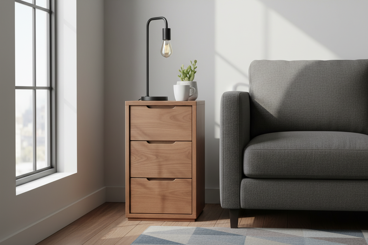 Why a Narrow Side Table with Drawers Might Be the Smartest Furniture Choice You Make This Year