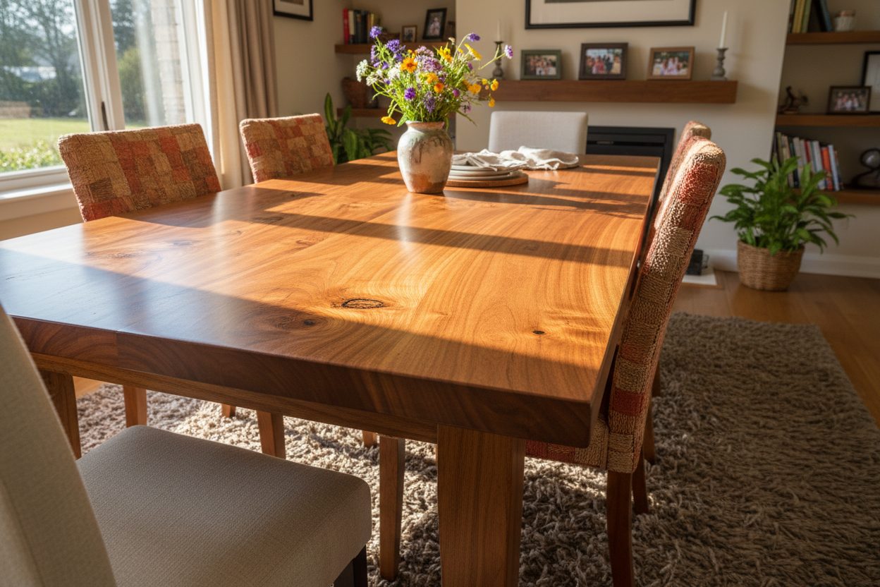 Why a Real Wood Table Changes Everything (And How to Find One for Less)