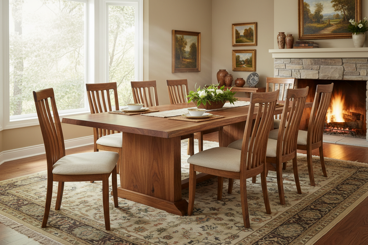 Why a Solid Wood Dining Set Is the Last Table You’ll Ever Need to Buy