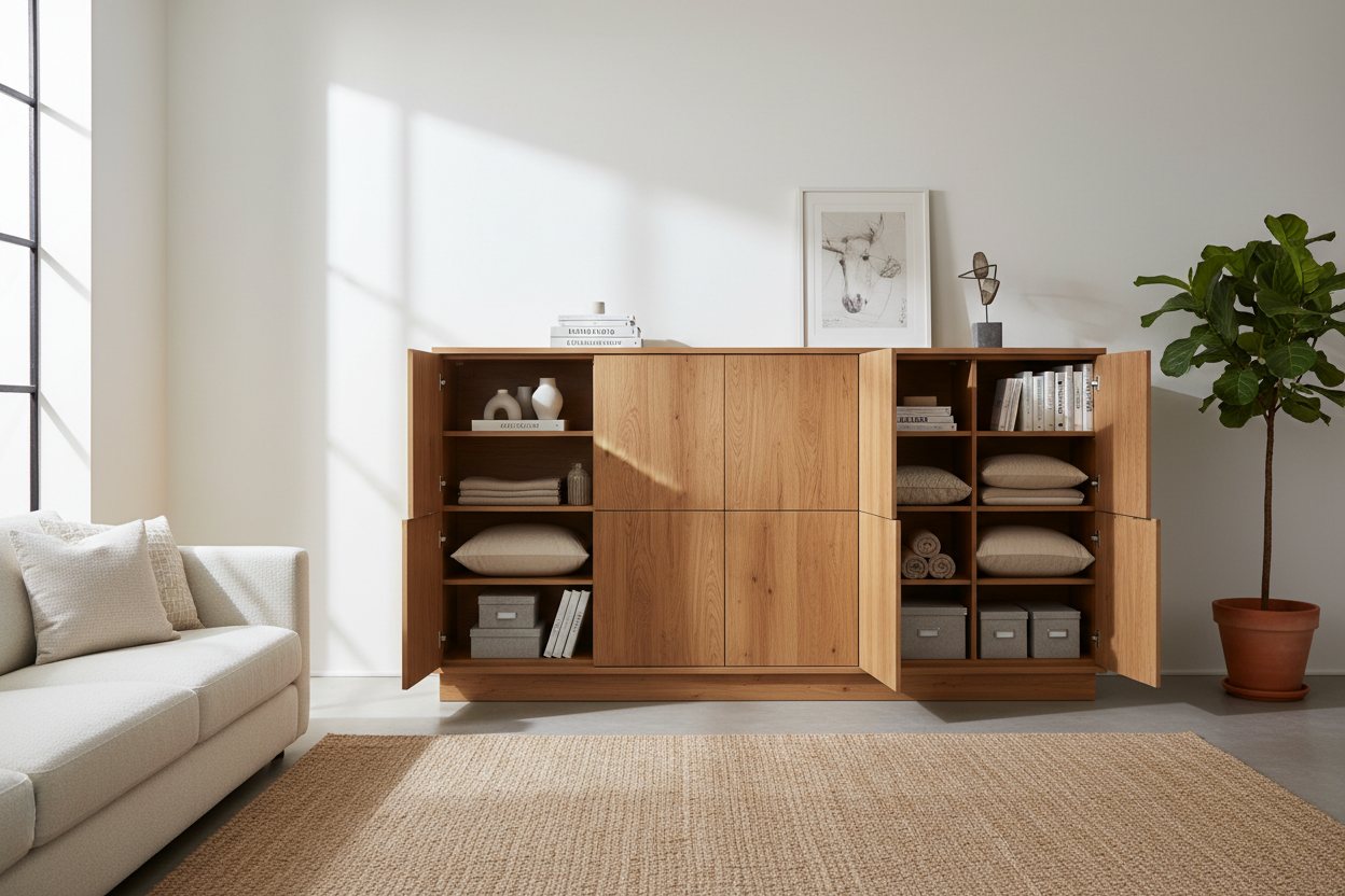 Why an 8-Door Storage Cabinet is the Secret Weapon for Clutter-Free Spaces