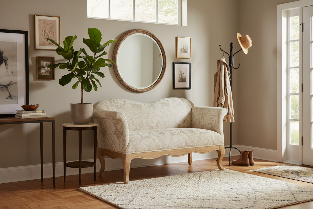 Why an Entryway Settee is the Missing Piece Your Hallway Needs