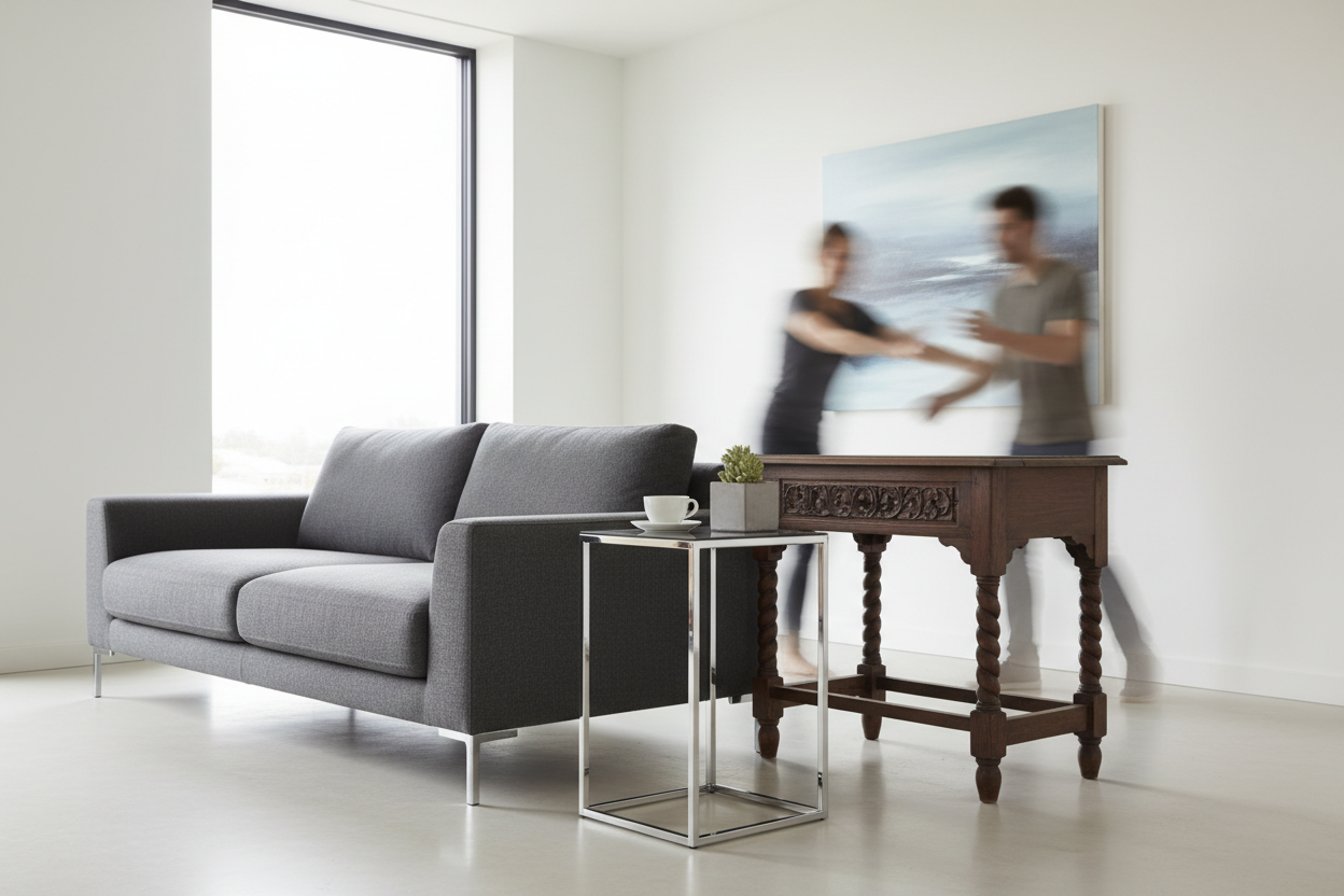 Why I Ditched My Bulky Furniture for a Sleek Metal Side Table (And You Should Too)