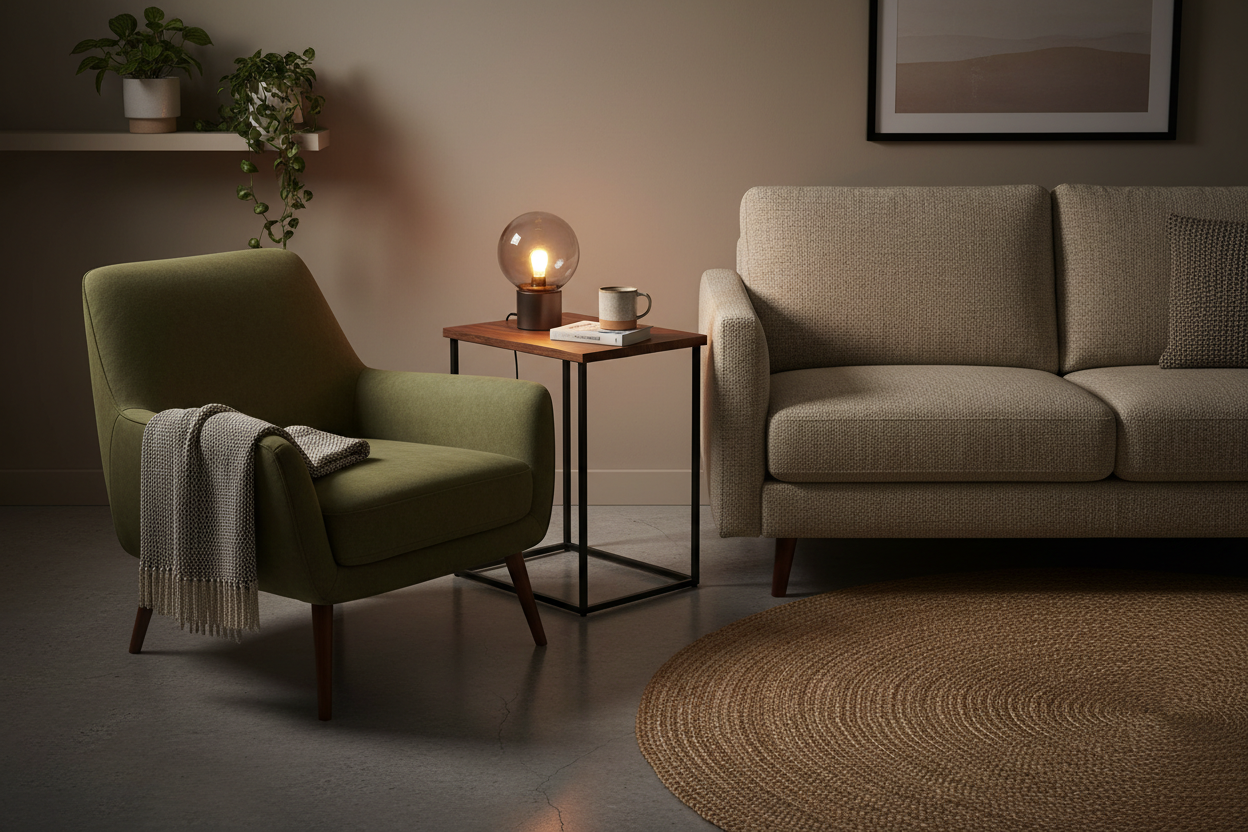 Why Narrow End Tables Are Perfect for Tight Spaces (And How to Choose One)