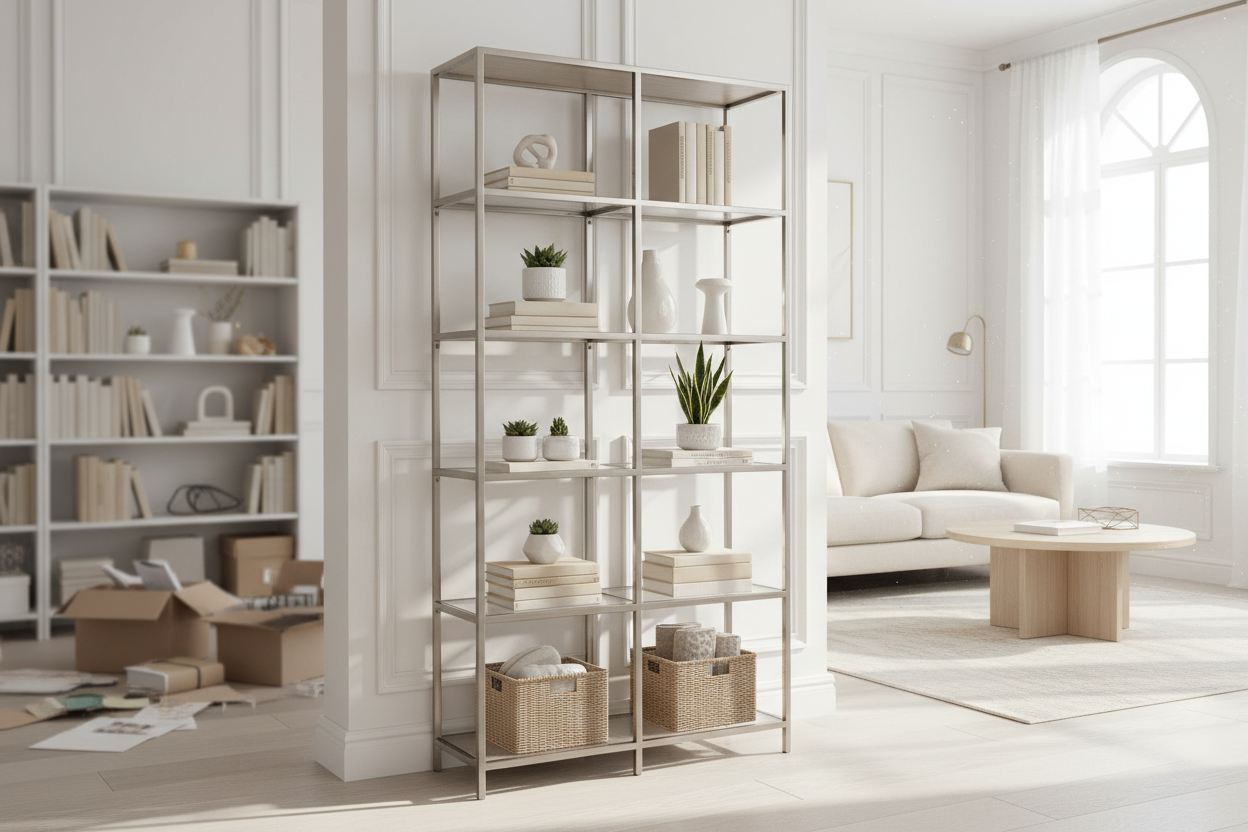 Why the Airy Etagere is the Design Solution Your Cluttered Room Needs