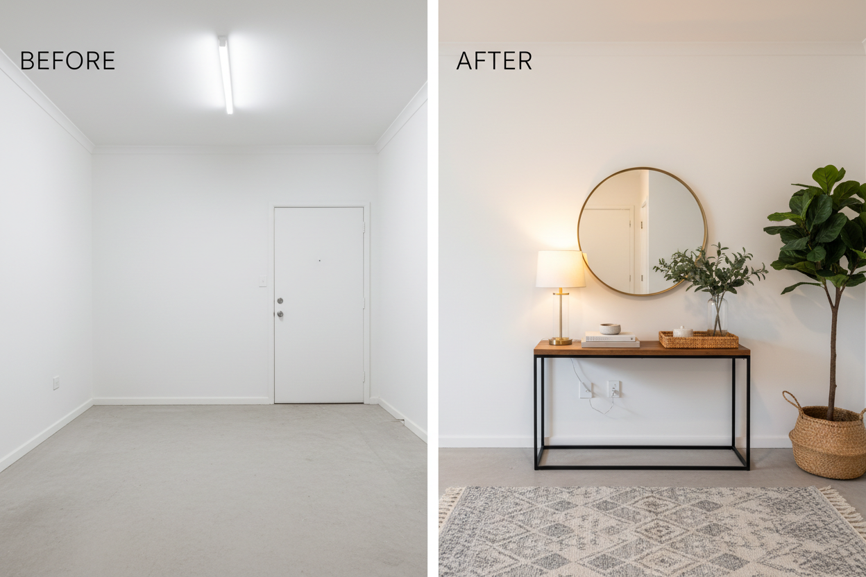 Why Your Entryway Feels Empty (And How the Right Table Fixes It)