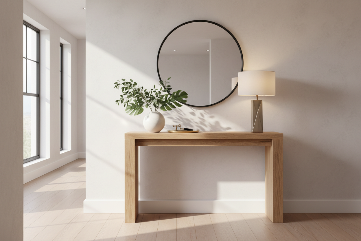 Why Your Hallway Needs a High Entry Table (and How to Style It)