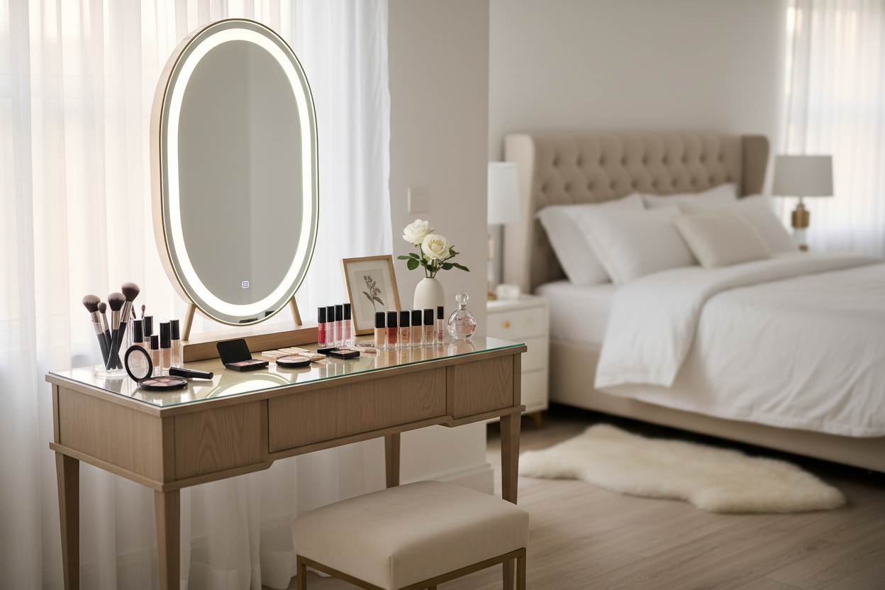 Your Dream Makeup Space: Finding the Perfect Vanity with Mirror