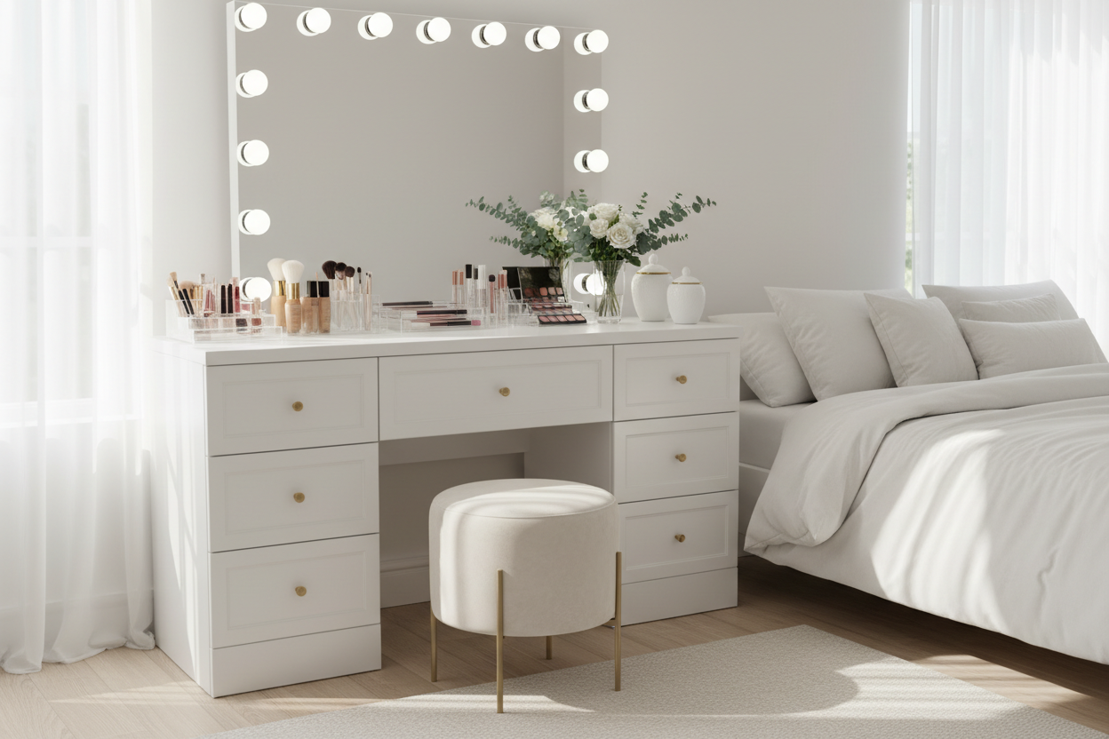 Your Dream Vanity Awaits: A Guide to Finding the Perfect Makeup Station