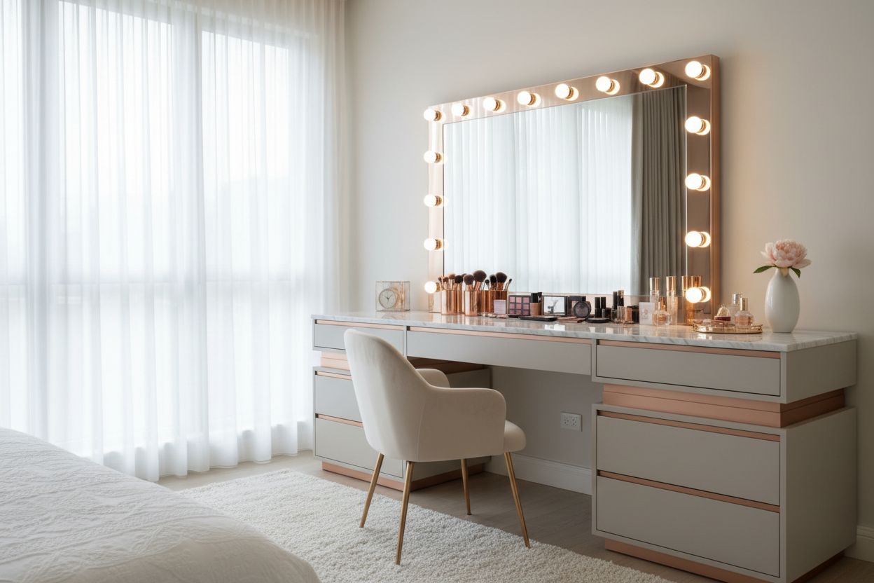 Your Guide to Choosing the Perfect Makeup Vanity and Desk