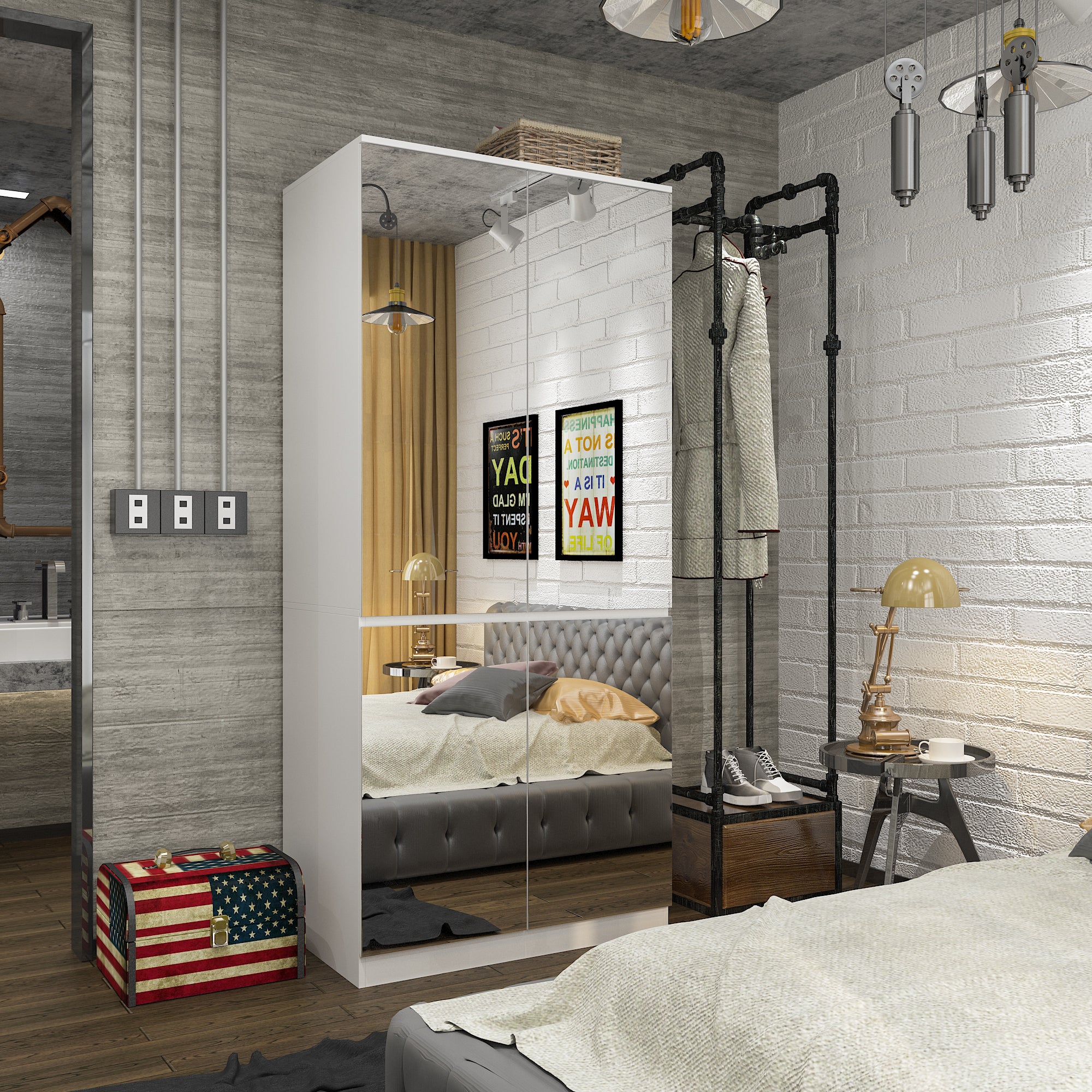 Modern Entryway Cabinet With Spacious Drawers - Sleek Design